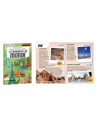 Coffret livre et puzzle les monuments... Coffret livre et puzzle les monuments...