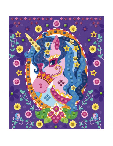 Mosaïque en mousse poneys et licornes... Mosaïque en mousse poneys et licornes...