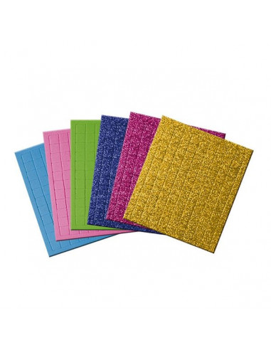 Mosaïque en mousse poneys et licornes... Mosaïque en mousse poneys et licornes...