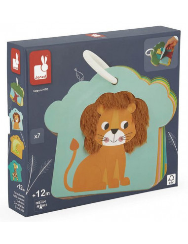 Cartes tactiles Savane - Janod Cartes tactiles Savane - Janod