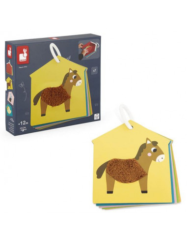 Cartes tactiles Ferme - Janod Cartes tactiles Ferme - Janod