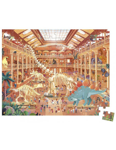 Puzzle Bataille de boules de neige 36 pièces Janod - Puzzle enfant