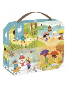 Puzzle Les saisons 36...