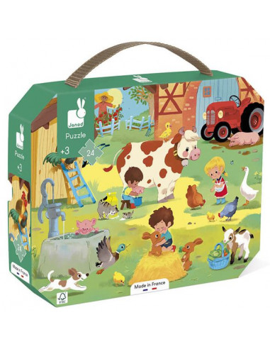 Janod Puzzle Les Compagnons du jardin J02575