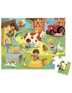 Puzzle Une journée à la... 2
