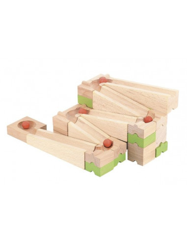 Circuit de billes 40 pièces - Jeujura Circuit de billes 40 pièces - Jeujura