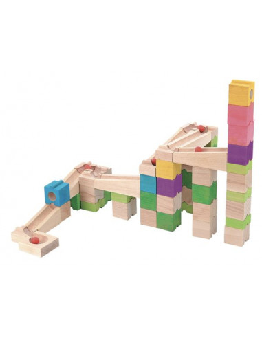 Circuit de billes 68 pièces - Jeujura Circuit de billes 68 pièces - Jeujura