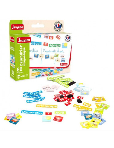 80 magnets calendrier - Jeujura 80 magnets calendrier - Jeujura