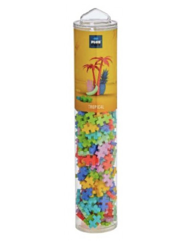 Tube mix tropical Plus Plus 240 pièces Tube mix tropical Plus Plus 240 pièces