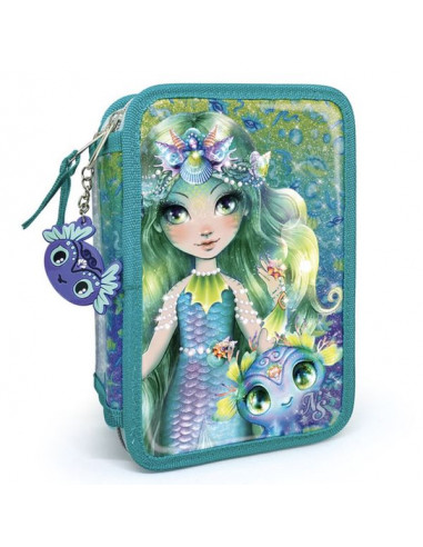 Trousse garnie à compartiments...