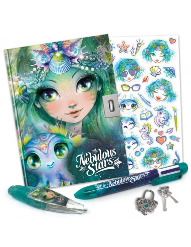 CARNET SECRET - Carnet secret Lisa avec stylo avec lampe UV - Jeux