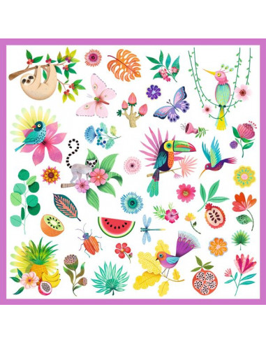 Stickers Paradise - Djeco Stickers Paradise - Djeco
