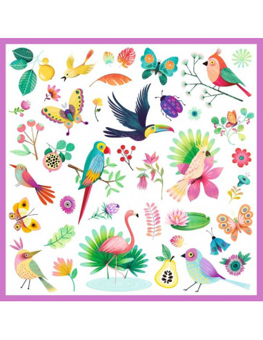 Stickers Paradise - Djeco Stickers Paradise - Djeco