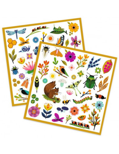 Stickers Jardin - Djeco Stickers Jardin - Djeco