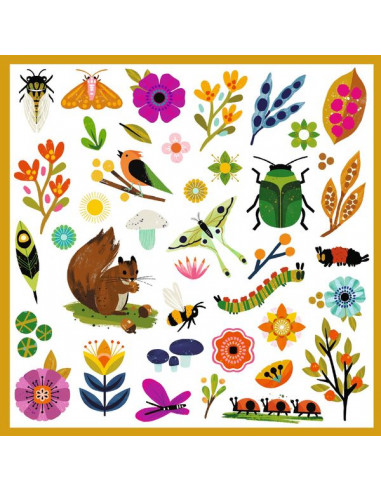 Stickers Jardin - Djeco Stickers Jardin - Djeco