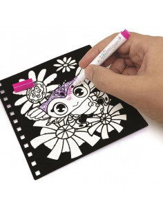 Carnet de coloriage velours... 2