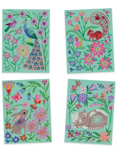 Cartes à gratter Rencontres - Djeco Cartes à gratter Rencontres - Djeco