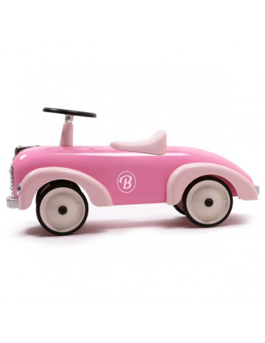 Trotteur baby fox 2025 voiture rose
