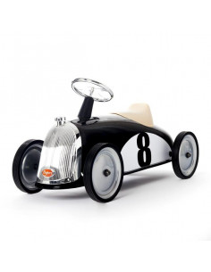 Porteur enfant Voiture Vintage n° 01 Bleu Pétrole 1123