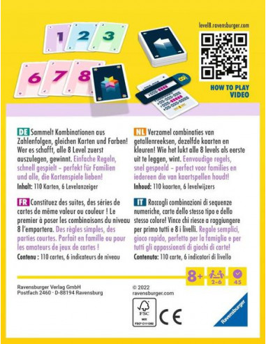 Jeu Level 8 - Ravensburger Jeu Level 8 - Ravensburger