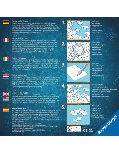 Escape puzzle Kids L'aventure des... Escape puzzle Kids L'aventure des...