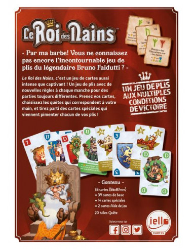Le roi des nains - jeu Iello Le roi des nains - jeu Iello