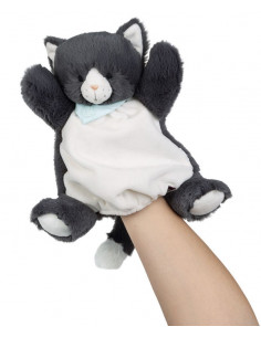 Doudou marionnette Chaton...