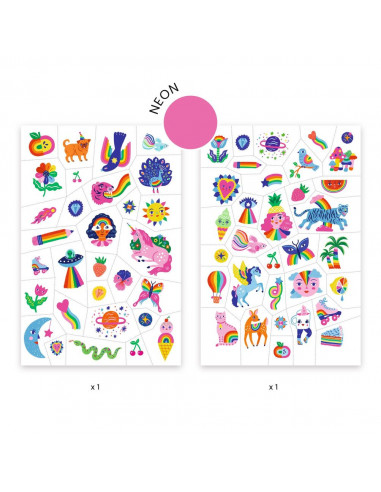 Tatouages Rainbow - Djeco Tatouages Rainbow - Djeco