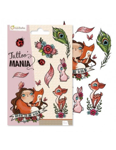 Tatouages à paillettes pour les enfants Noël, Kit de tatouage temporaire -  Flash Body Make Up pour filles et adultes, cadeau pour fête, anniversaire