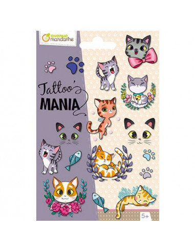 Tattoo' Mania chats - Avenue mandarine