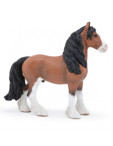 Figurine cheval Clydesdale - Papo
