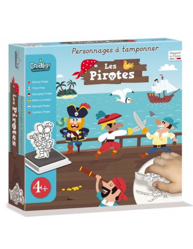 Personnages à tamponner Les Pirates -...