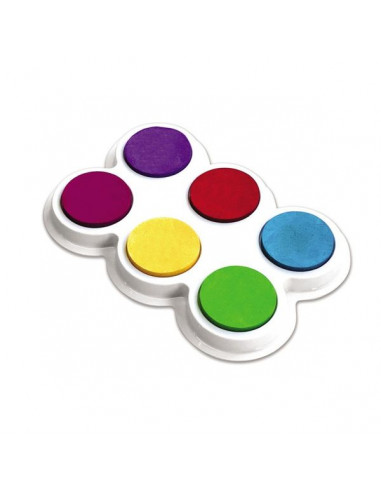 Pack 6 encreurs à doigt - CréaLign' Pack 6 encreurs à doigt - CréaLign'