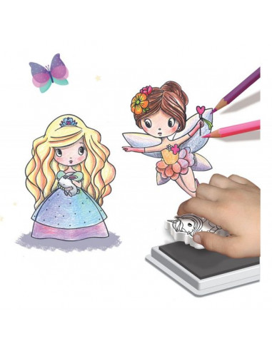 Personnages à tamponner Princesses et... Personnages à tamponner Princesses et...