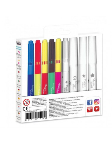 Feutres magiques motif - CréaLign' Feutres magiques motif - CréaLign'