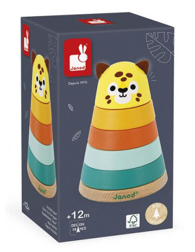 Empilable jaguar Tropik - Janod Empilable jaguar Tropik - Janod