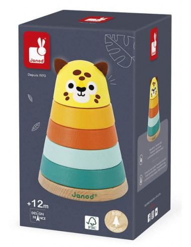 Empilable jaguar Tropik - Janod Empilable jaguar Tropik - Janod