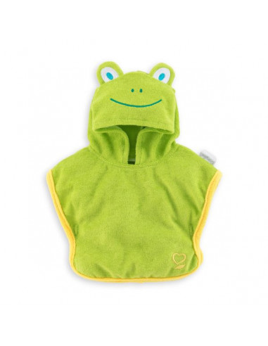 Cape de bain grenouille pour poupon...