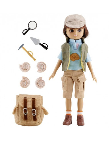 Poupée Lottie chasseur de fossiles Poupée Lottie chasseur de fossiles