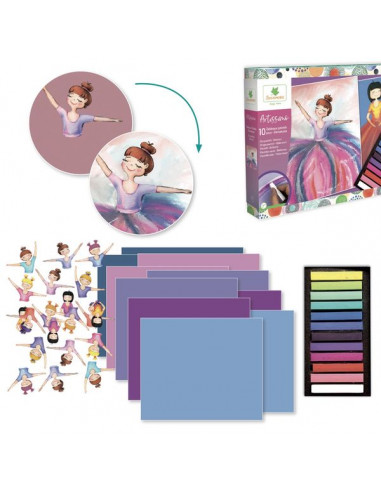 10 tableaux pastels secs danseuses -... 10 tableaux pastels secs danseuses -...