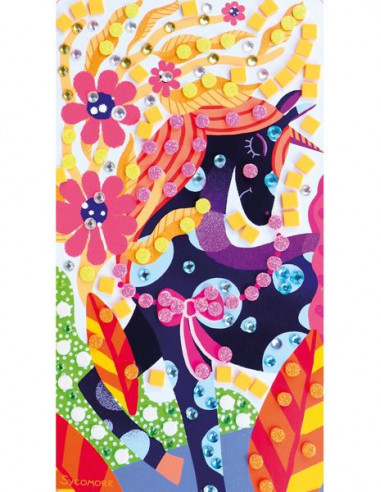 3 mosaïques licornes - Sycomore 3 mosaïques licornes - Sycomore