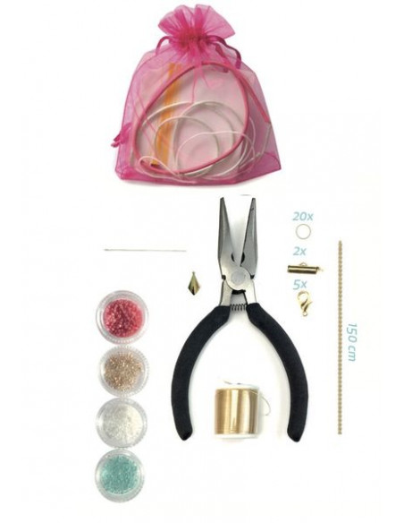 Sycomore - Kit Création de Bijoux Tricotin, Jouet Premium, Kits de