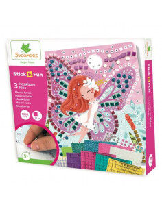 Kits de mosaïque pour enfants Kits d'artisanat Artisanat Mosaïque Enfants  Bricolage Jouets faits à la main pour les filles