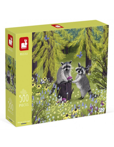Puzzle Les ratons laveurs 500 pièces...