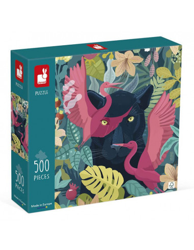 Puzzle Panthère mystique 500 pièces -...