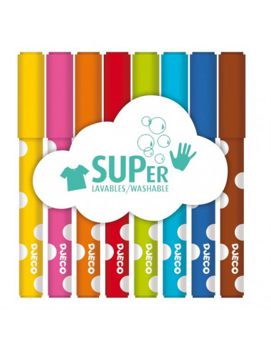 8 feutres pour les petits - Djeco 8 feutres pour les petits - Djeco