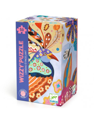 Wizzy Puzzle L’oiseau étincelant 50...
