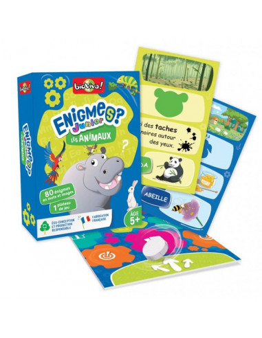 Enigmes Junior Les Animaux - Bioviva Enigmes Junior Les Animaux - Bioviva