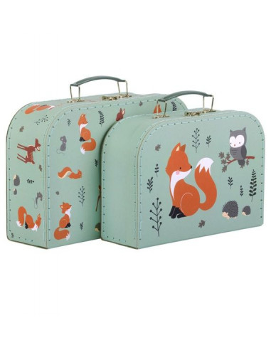 Set de valises amis de la forêt - A... Set de valises amis de la forêt - A...