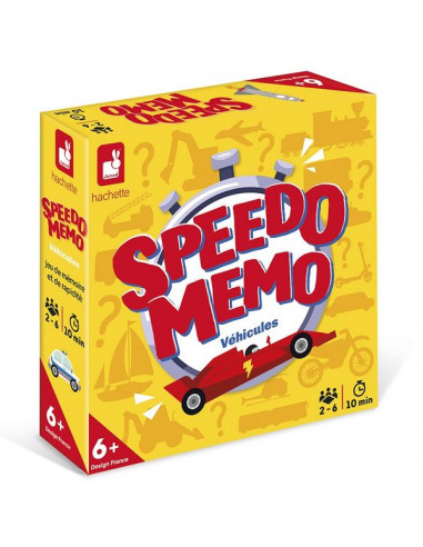 Speedo mémo véhicules - Janod